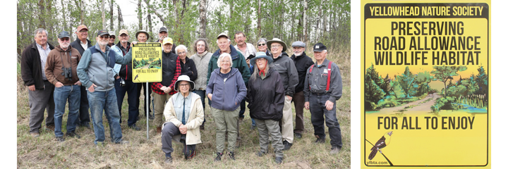 Yellowhead Nature Society road allowance group